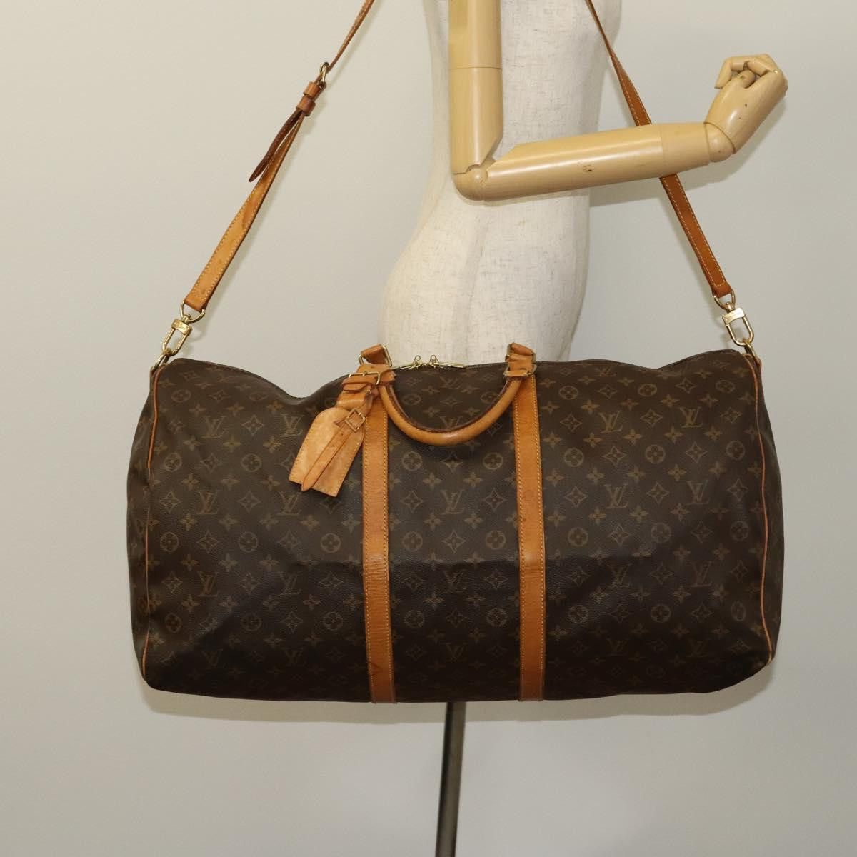 Louis Vuitton Louis Vuitton Keepall Bandoulière 60 travel Size ONE SIZE - 16 Thumbnail