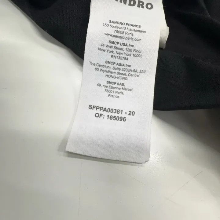Sandro Sandro High-Waisted Tailored Trousers for Women 0079 Size 36" / US 14 / IT 50 - 5 Thumbnail