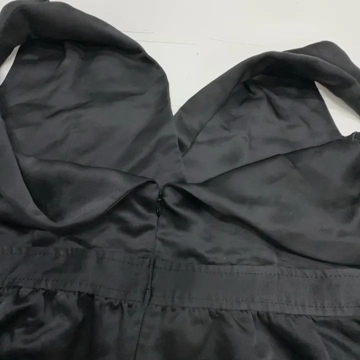 Sandro Sandro Black Ruffled Sleeve Dress 0079 Size M / US 6-8 / IT 42-44 - 4 Thumbnail