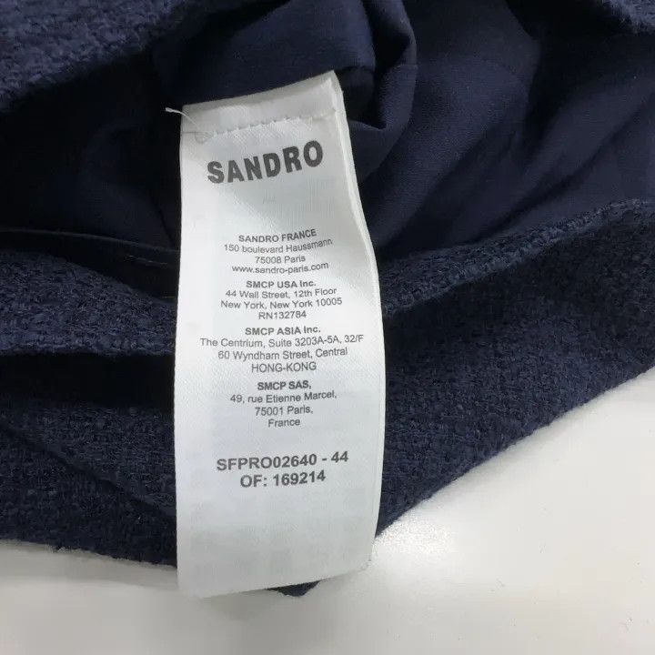 Sandro Sandro Short Sleeve Dress for Women 0079 Size S / US 4 / IT 40 - 4 Thumbnail