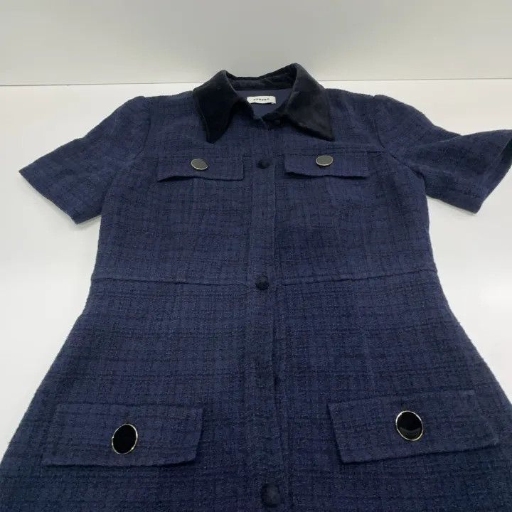 Sandro Sandro Short Sleeve Dress for Women 0079 Size S / US 4 / IT 40 - 9 Thumbnail