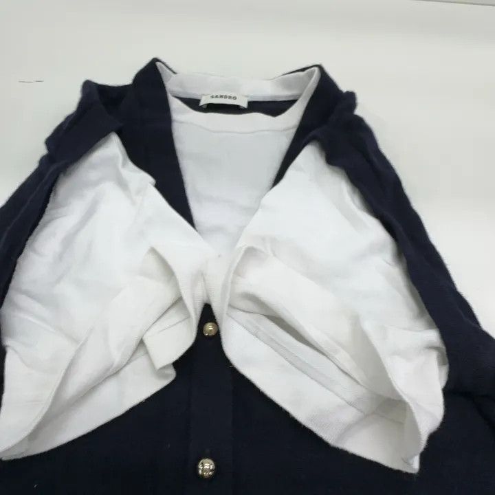 Sandro Sandro Comfortable Loose Knit Short Sleeve Top 0079 Size M / US 6-8 / IT 42-44 - 5 Thumbnail