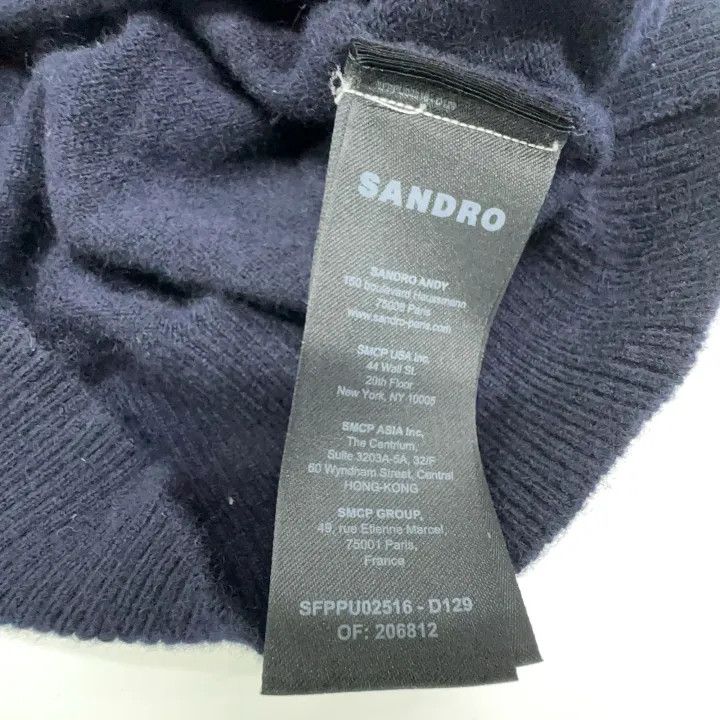 Sandro Sandro Comfortable Loose Knit Short Sleeve Top 0079 Size M / US 6-8 / IT 42-44 - 4 Thumbnail