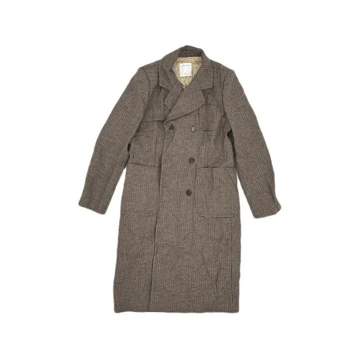 Sandro Sandro Classic Double-Breasted Wool Coat 0079 Size S / US 4 / IT 40 - 2 Thumbnail