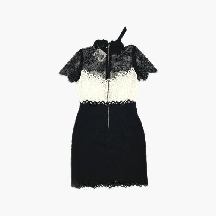 Sandro Sandro Elegant High-Waisted Short Sleeve Dress 0079 Size M / US 6-8 / IT 42-44 - 2 Thumbnail