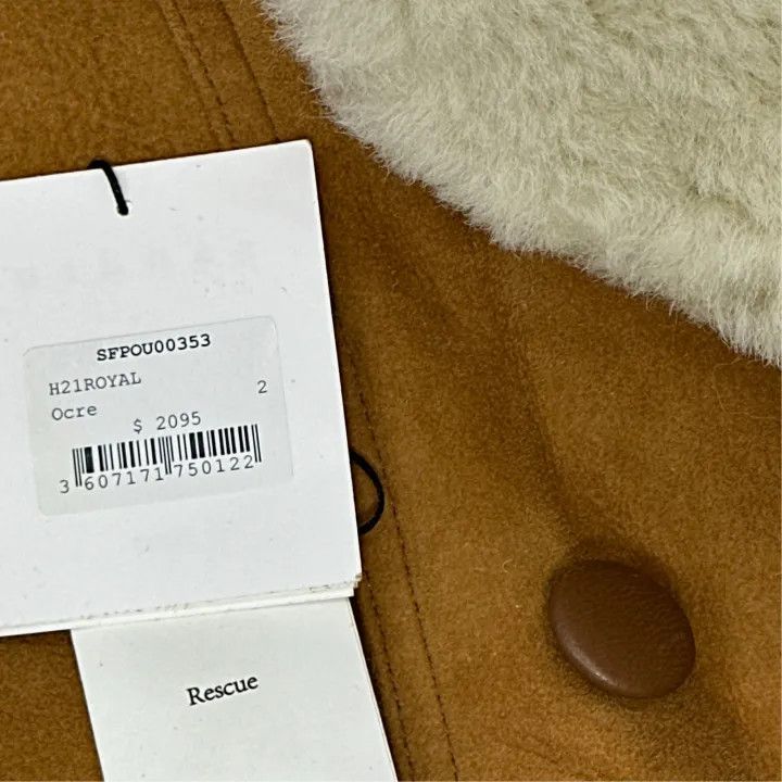 Sandro Sandro Solid Color Long Sleeve Jacket 0079 Size S / US 4 / IT 40 - 4 Thumbnail
