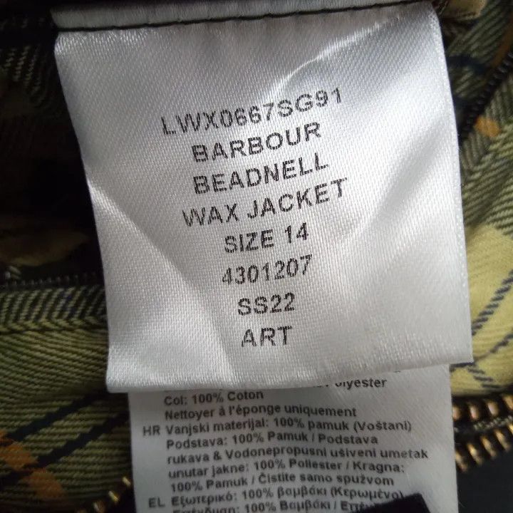 Barbour Barbour Beadnell Long Sleeve Jacket for Women 0079 Size L / US 10 / IT 46 - 2 Thumbnail