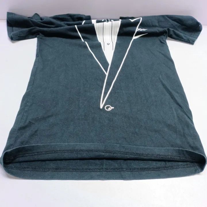 Off-White Off-White x Nike Black Tuxedo Graphic Tee 0079 Size US XS / EU 42 / 0 - 9 Thumbnail