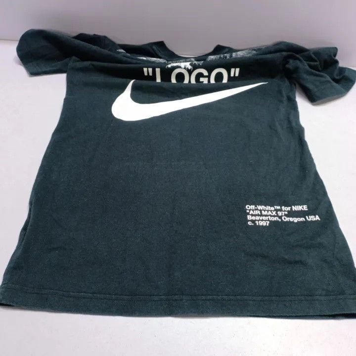 Off-White Off-White x Nike Black Tuxedo Graphic Tee 0079 Size US XS / EU 42 / 0 - 13 Thumbnail