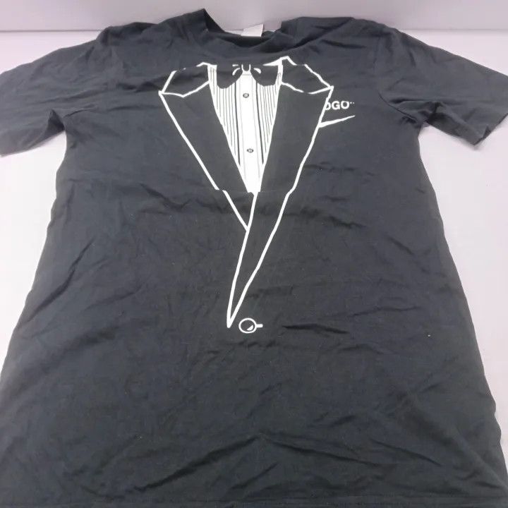 Off-White Off-White x Nike Black T-Shirt with Large Logo 0079 Size US XS / EU 42 / 0 - 6 Thumbnail