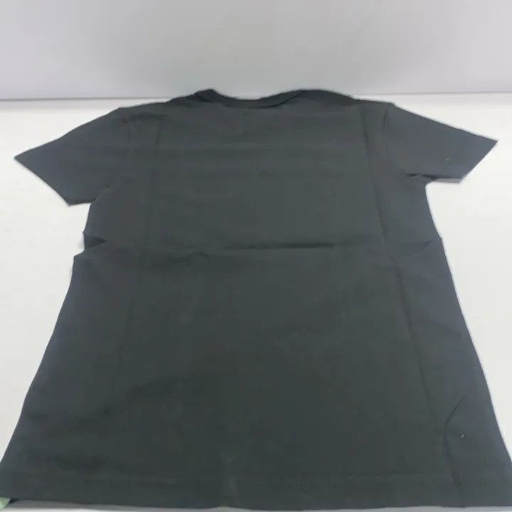 Off-White Off-White Logo Embroidered Black Short Sleeve T-Shirt 0079 Size US XXS / EU 40 - 8 Thumbnail