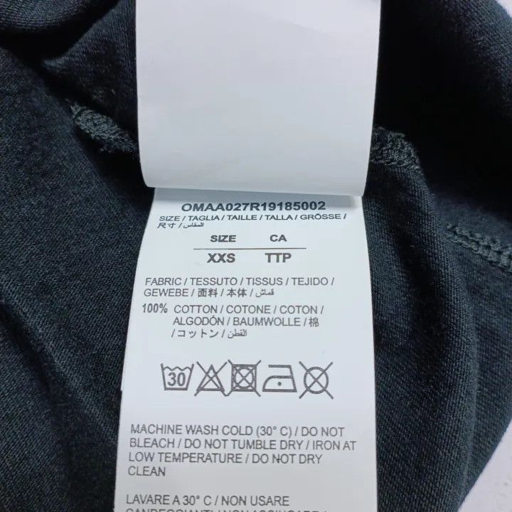 Off-White Off-White Black Vampire T-Shirt for Men 0079 Size US XXS / EU 40 - 6 Thumbnail