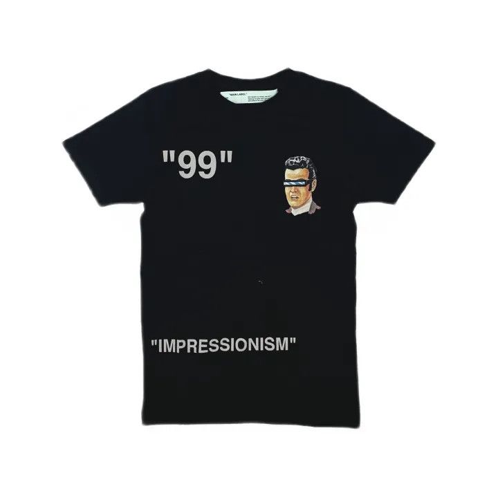 Off-White Off-White Black Vampire T-Shirt for Men 0079 Size US XXS / EU 40 - 2 Thumbnail