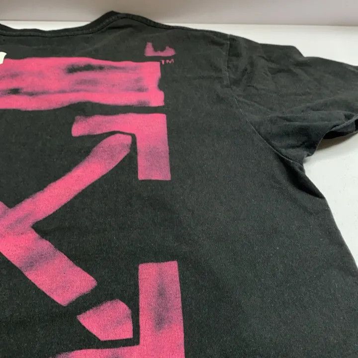 Off-White Off-White Graphic Logo Loose Fit Black T-Shirt 0079 Size US XS / EU 42 / 0 - 18 Thumbnail