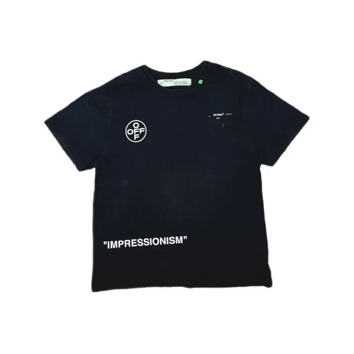 Off-White Off-White Graphic Logo Loose Fit Black T-Shirt 0079 Size US XS / EU 42 / 0 - 2 Thumbnail