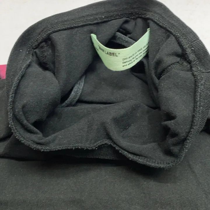 Off-White Off-White Graphic Logo Loose Fit Black T-Shirt 0079 Size US XS / EU 42 / 0 - 8 Thumbnail