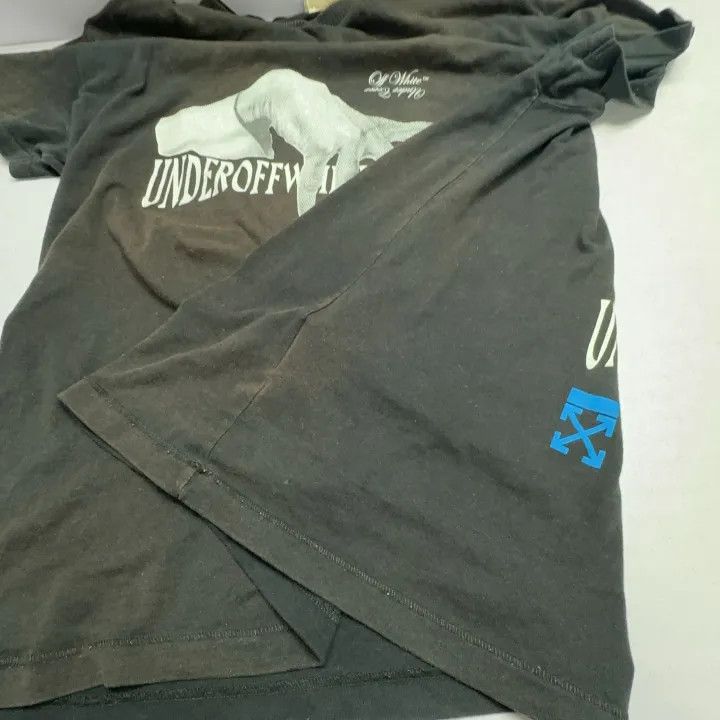 Off-White Off-White Hand Print Logo Short Sleeve T-Shirt 0079 Size US M / EU 48-50 / 2 - 15 Thumbnail