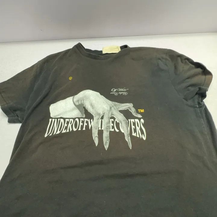 Off-White Off-White Hand Print Logo Short Sleeve T-Shirt 0079 Size US M / EU 48-50 / 2 - 12 Thumbnail