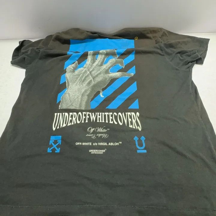 Off-White Off-White Hand Print Logo Short Sleeve T-Shirt 0079 Size US M / EU 48-50 / 2 - 17 Thumbnail