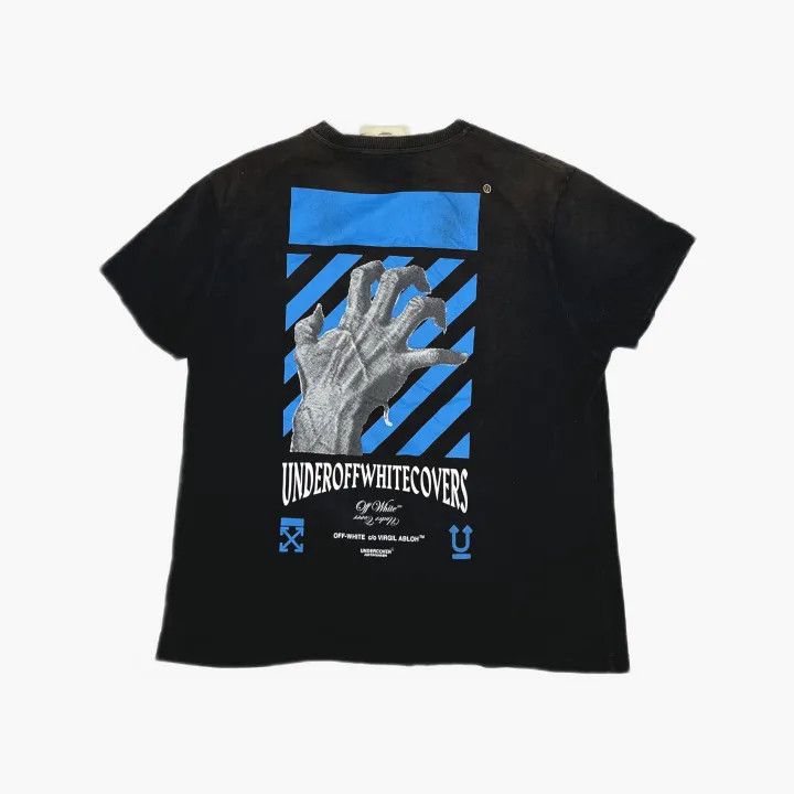Off-White Off-White Hand Print Logo Short Sleeve T-Shirt 0079 Size US M / EU 48-50 / 2 - 3 Thumbnail