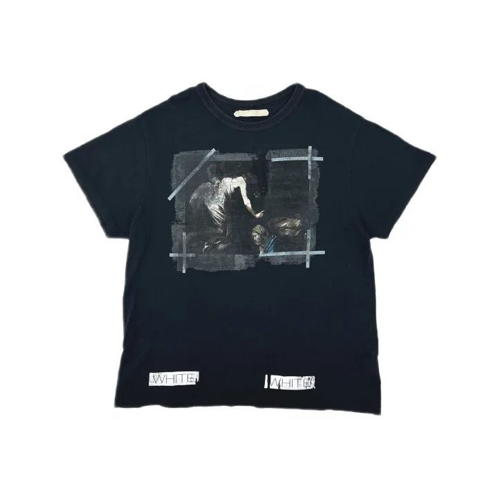 Off-White Off-White Short Sleeve T-Shirt with Graphic Print 0079 Size US S / EU 44-46 / 1 - 2 Thumbnail