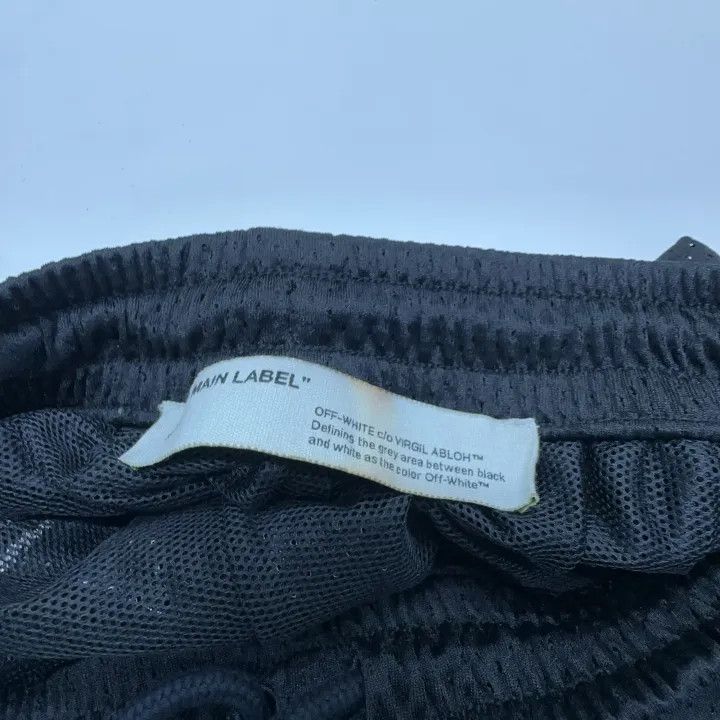 Off-White Off-White Letter Print Casual Shorts 0079 Size US 26 / EU 42 - 4 Thumbnail