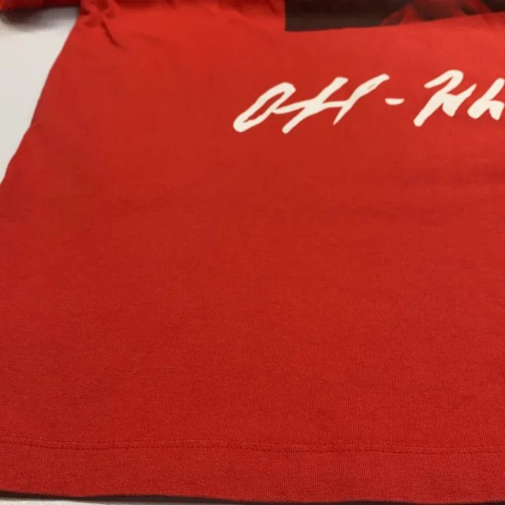 Off-White Off-White Mona Lisa Print Red T-Shirt 0079 Size US S / EU 44-46 / 1 - 19 Thumbnail