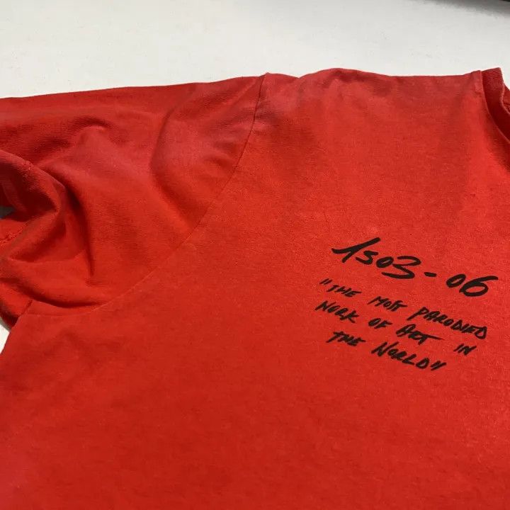Off-White Off-White Mona Lisa Print Red T-Shirt 0079 Size US S / EU 44-46 / 1 - 7 Thumbnail