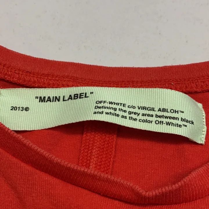 Off-White Off-White Mona Lisa Print Red T-Shirt 0079 Size US S / EU 44-46 / 1 - 5 Thumbnail