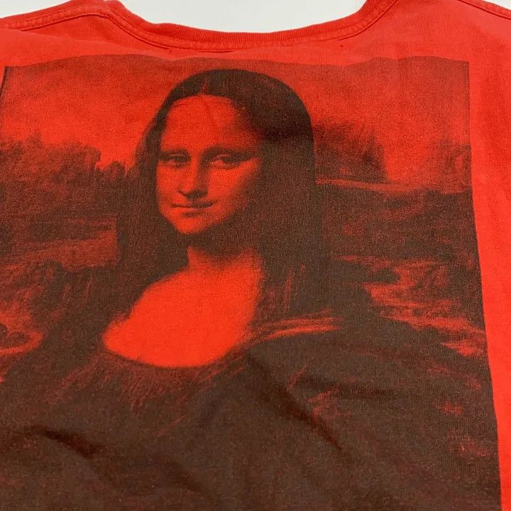 Off-White Off-White Mona Lisa Print Red T-Shirt 0079 Size US S / EU 44-46 / 1 - 6 Thumbnail