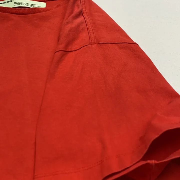 Off-White Off-White Mona Lisa Print Red T-Shirt 0079 Size US S / EU 44-46 / 1 - 11 Thumbnail