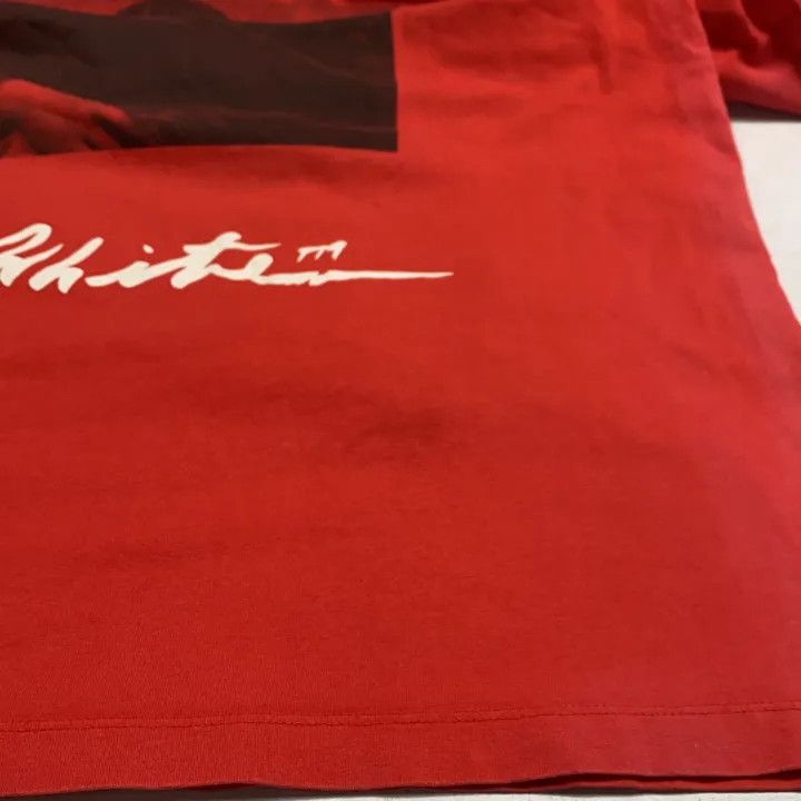 Off-White Off-White Mona Lisa Print Red T-Shirt 0079 Size US S / EU 44-46 / 1 - 18 Thumbnail