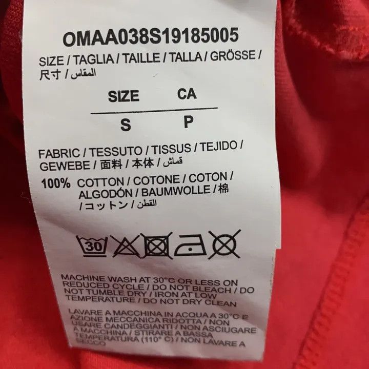 Off-White Off-White Mona Lisa Print Red T-Shirt 0079 Size US S / EU 44-46 / 1 - 4 Thumbnail