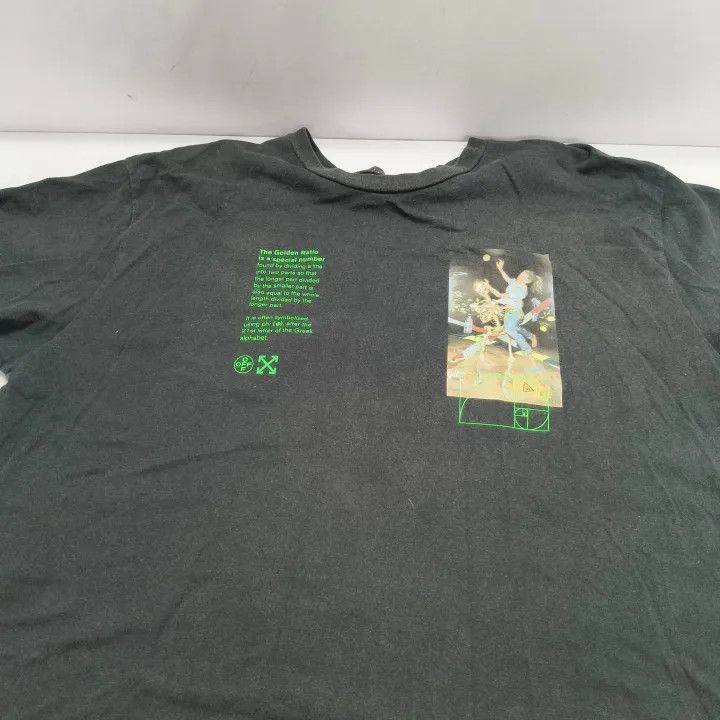 Off-White Off-White Skull Painting Black T-Shirt 0079 Size US M / EU 48-50 / 2 - 14 Thumbnail