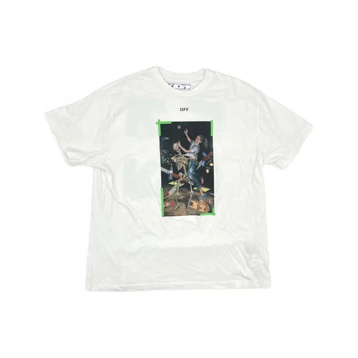 Off-White Off-White Pascal Painting Graphic Short Sleeve T-Shirt 0079 Size US S / EU 44-46 / 1 - 2 Thumbnail