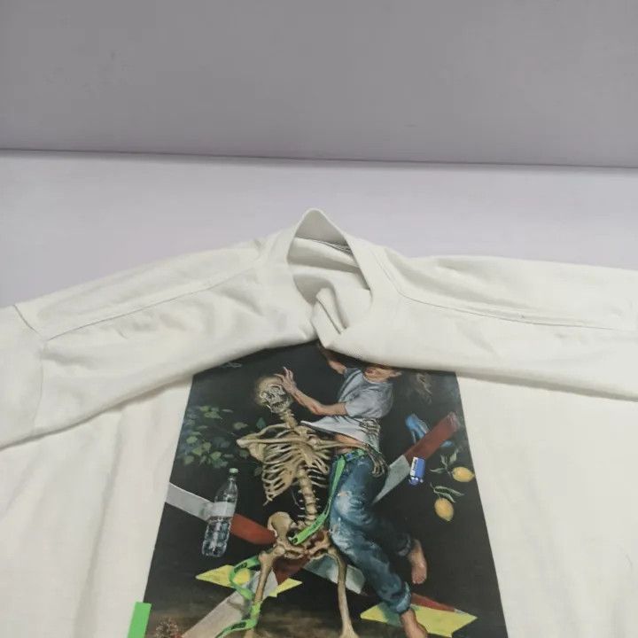 Off-White Off-White Pascal Painting Graphic Short Sleeve T-Shirt 0079 Size US S / EU 44-46 / 1 - 9 Thumbnail