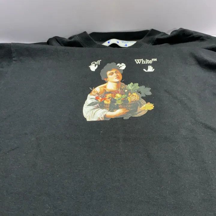 Off-White Off-White Black Graphic Short Sleeve T-Shirt 0079 Size US XS / EU 42 / 0 - 12 Thumbnail