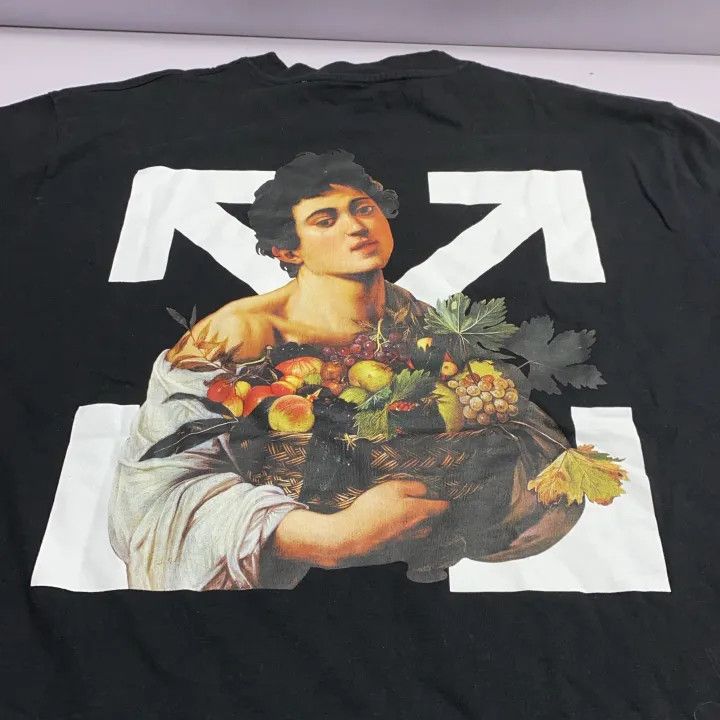 Off-White Off-White Black Graphic Short Sleeve T-Shirt 0079 Size US XS / EU 42 / 0 - 6 Thumbnail