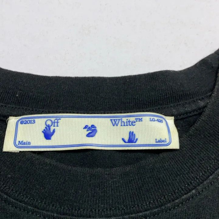 Off-White Off-White Black Graphic Short Sleeve T-Shirt 0079 Size US XS / EU 42 / 0 - 4 Thumbnail