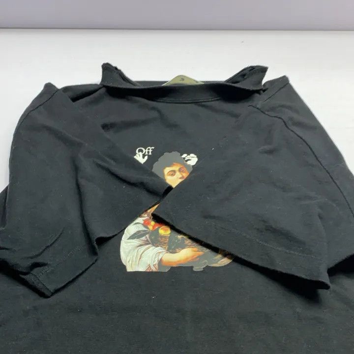 Off-White Off-White Black Graphic Short Sleeve T-Shirt 0079 Size US XS / EU 42 / 0 - 11 Thumbnail