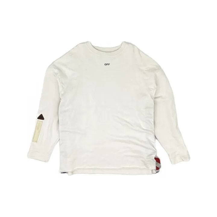 Off-White Off-White Logo Striped Long Sleeve T-Shirt 0079 Size US S / EU 44-46 / 1 - 2 Thumbnail