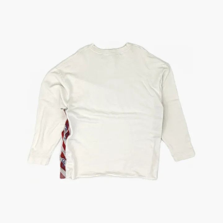 Off-White Off-White Logo Striped Long Sleeve T-Shirt 0079 Size US S / EU 44-46 / 1 - 3 Thumbnail