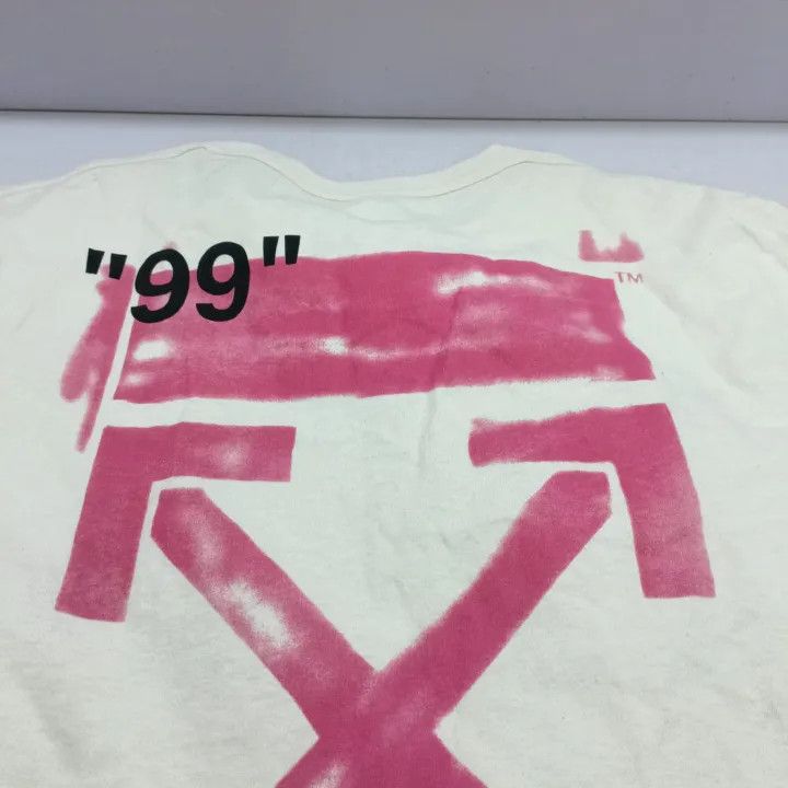 Off-White OFF-WHITE Graffiti Arrow Pattern T-Shirt 0079 Size US XS / EU 42 / 0 - 5 Thumbnail
