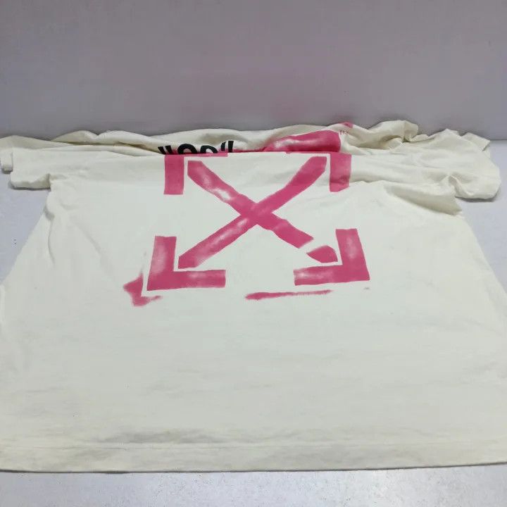 Off-White OFF-WHITE Graffiti Arrow Pattern T-Shirt 0079 Size US XS / EU 42 / 0 - 16 Thumbnail