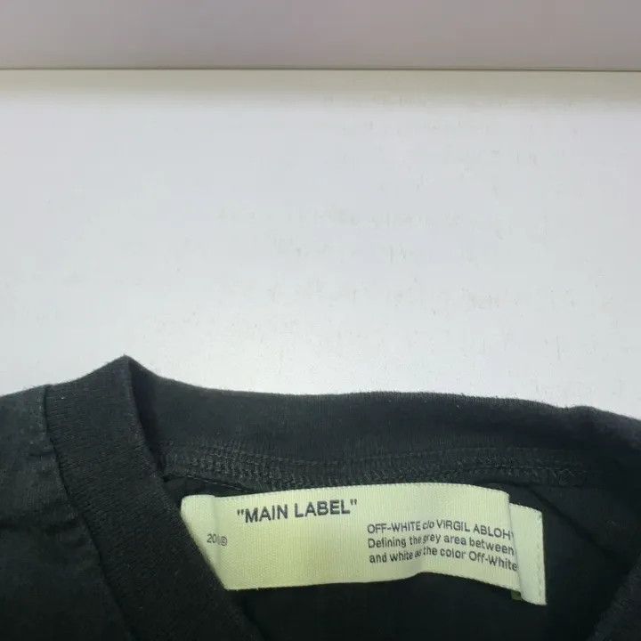Off-White Off-White Oversized Graphic Black T-Shirt 0079 Size US XXS / EU 40 - 5 Thumbnail