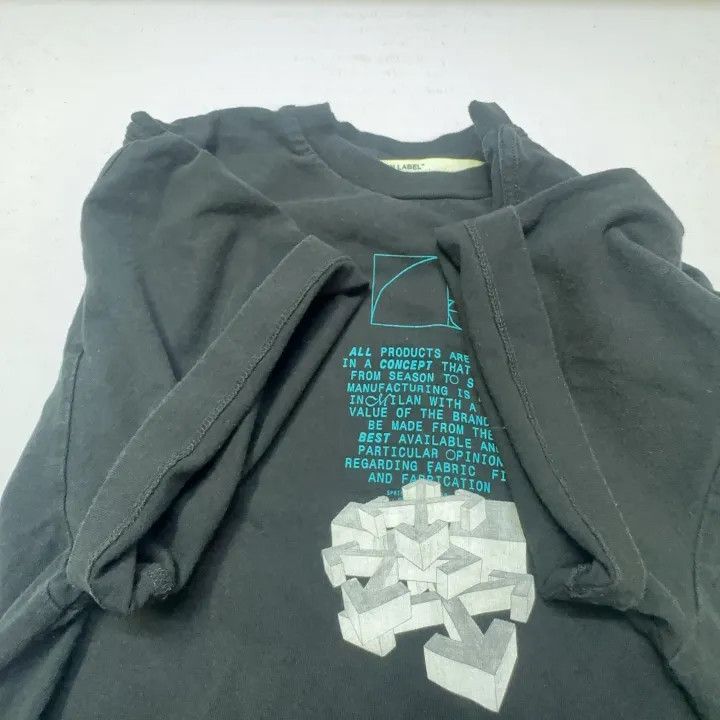 Off-White Off-White Oversized Graphic Black T-Shirt 0079 Size US XXS / EU 40 - 7 Thumbnail