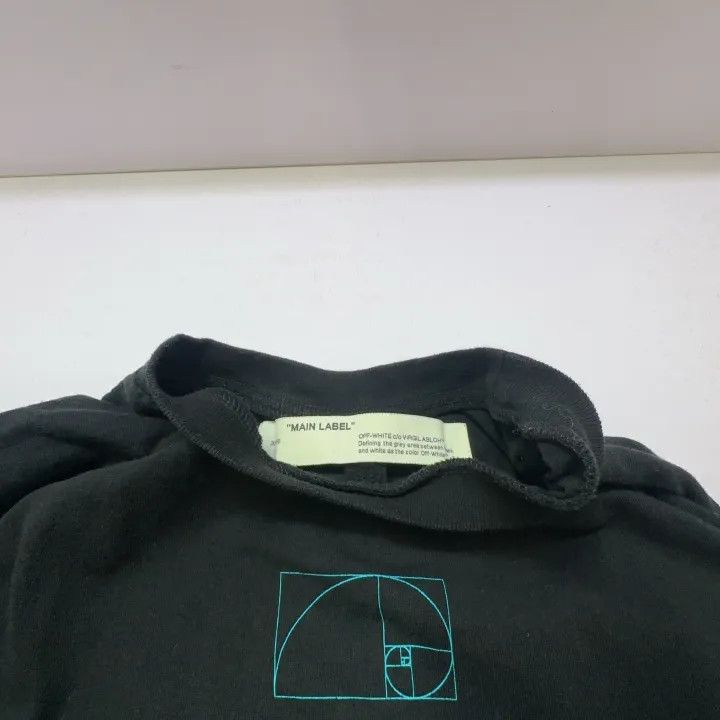 Off-White Off-White Oversized Graphic Black T-Shirt 0079 Size US XXS / EU 40 - 8 Thumbnail