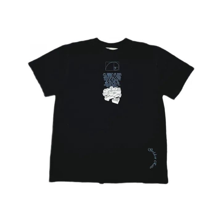 Off-White Off-White Oversized Graphic Black T-Shirt 0079 Size US XXS / EU 40 - 2 Thumbnail
