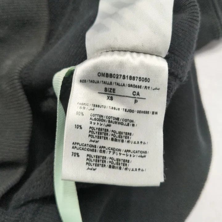 Off-White Off-White Champion Collaboration Black Hoodie 0079 Size US XS / EU 42 / 0 - 5 Thumbnail