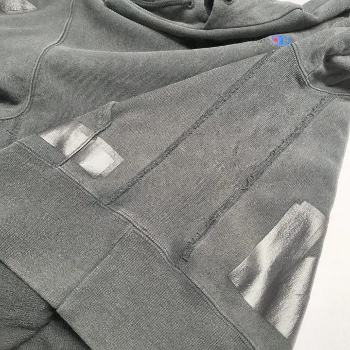 Off-White Off-White Champion Collaboration Black Hoodie 0079 Size US XS / EU 42 / 0 - 18 Thumbnail